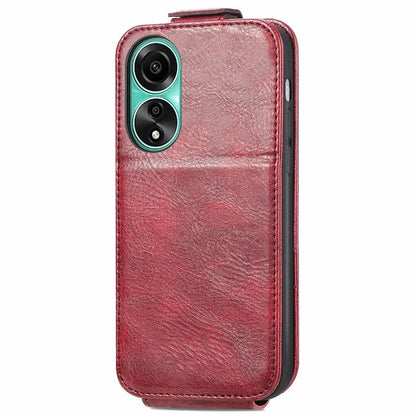 For Oppo A78 4G Case Drop Resistant PU Leather Stand Smart Phone Protector