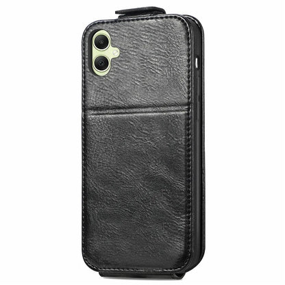 For Samsung Galaxy A05 4G Cover Vertical Flip Stand Mobile Phone Case with Zipper Wallet
