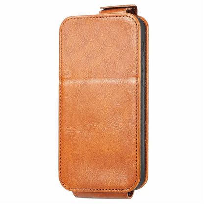For Xiaomi Redmi Note 13 5G Case Vertical Flip Stand Phone Shell with Zipper Wallet