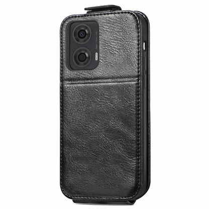 For Motorola Moto G24 4G / G04 4G Case with Card Holder PU Leather Phone Cover Vertical Flip