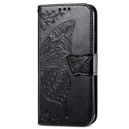 For Xiaomi Redmi Note 13 Pro 4G / Poco M6 Pro 4G Phone Case Butterfly Imprinted Cover with Card Holder