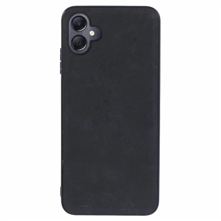 For Samsung Galaxy A04 4G (164.4 x 76.3 x 9.1 mm) Case Retro Texture PU+PC+TPU Smart Phone Cover