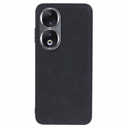 For Honor 90 Slim Case Retro Style PU+PC+TPU Smart Phone Cover