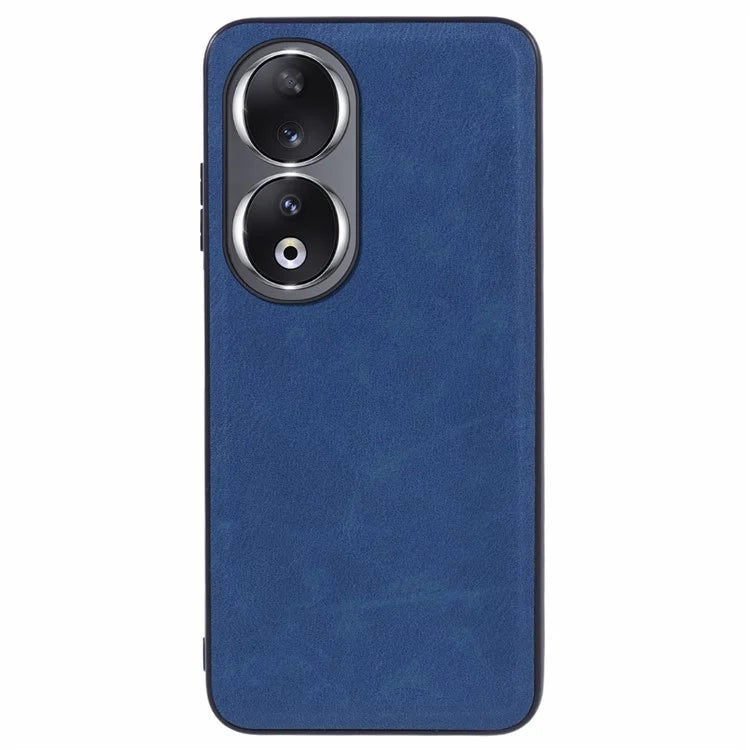 For Honor 90 Slim Case Retro Style PU+PC+TPU Smart Phone Cover