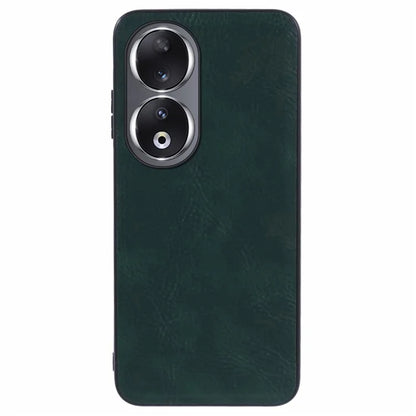 For Honor 90 Slim Case Retro Style PU+PC+TPU Smart Phone Cover