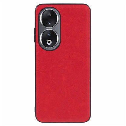 For Honor 90 Slim Case Retro Style PU+PC+TPU Smart Phone Cover