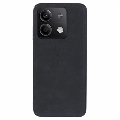 For Xiaomi Redmi Note 13 5G (Global) Case Slim Fit Leather Retro Texture Back Phone Cover
