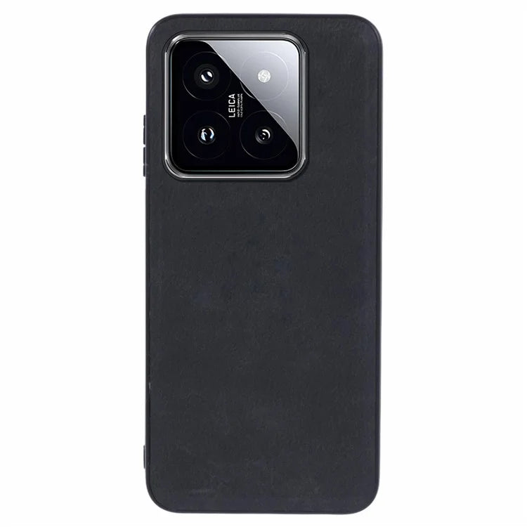 For Xiaomi 14 Slim Fit Case Anti-Drop Leather Retro Texture Phone Cover