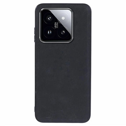 For Xiaomi 14 Slim Fit Case Anti-Drop Leather Retro Texture Phone Cover