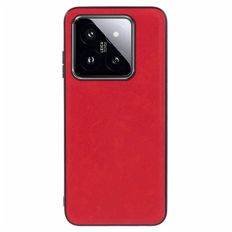 For Xiaomi 14 Slim Fit Case Anti-Drop Leather Retro Texture Phone Cover