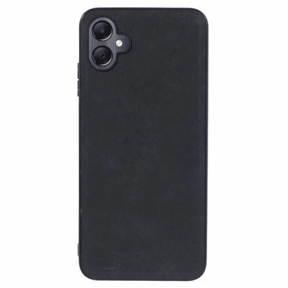 For Samsung Galaxy A05 4G Slim Case Retro Texture Leather Covered Phone Case