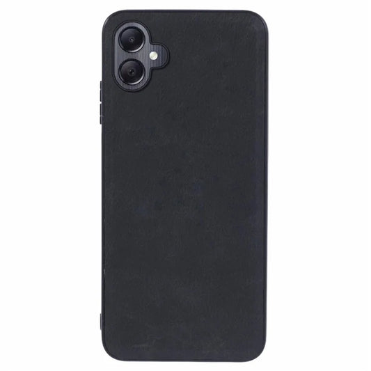 For Samsung Galaxy A05 4G Slim Case Retro Texture Leather Covered Phone Case