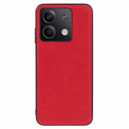 For Xiaomi Redmi Note 13 4G Shockproof Case Retro Texture PU+TPU+PC Phone Case