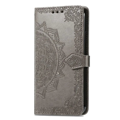 For Xiaomi Redmi Note 12S 4G Wallet Case Anti-Scratch Leather Emboss Phone Cover with Stand