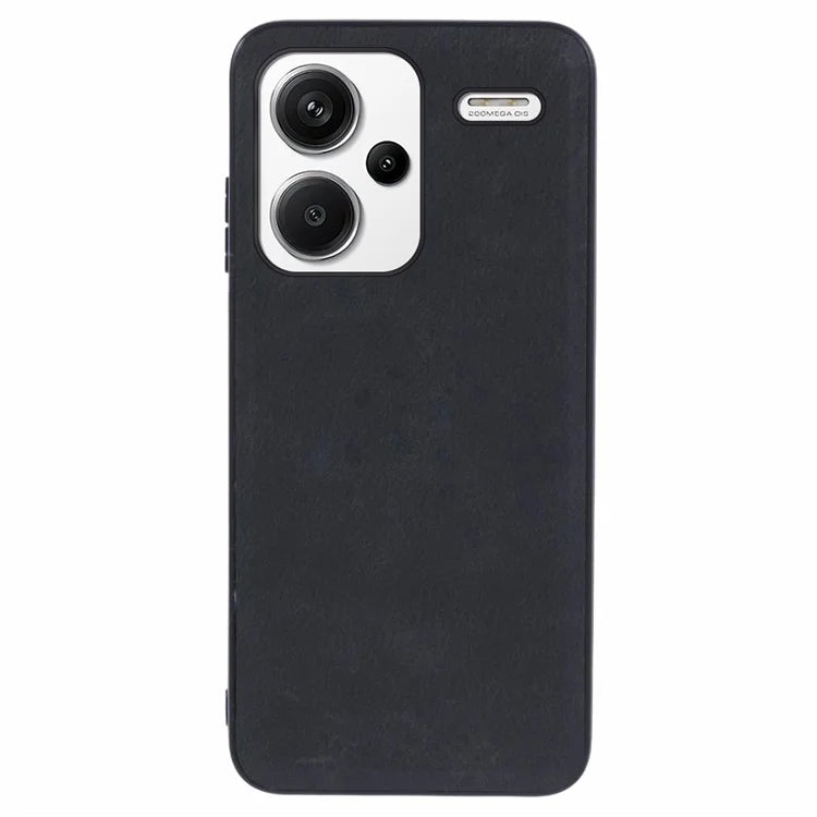 For Xiaomi Redmi Note 13 Pro+ 5G Protective Case Retro Texture PU Hybrid Phone Cover