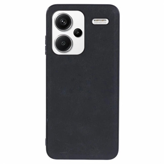 For Xiaomi Redmi Note 13 Pro+ 5G Protective Case Retro Texture PU Hybrid Phone Cover