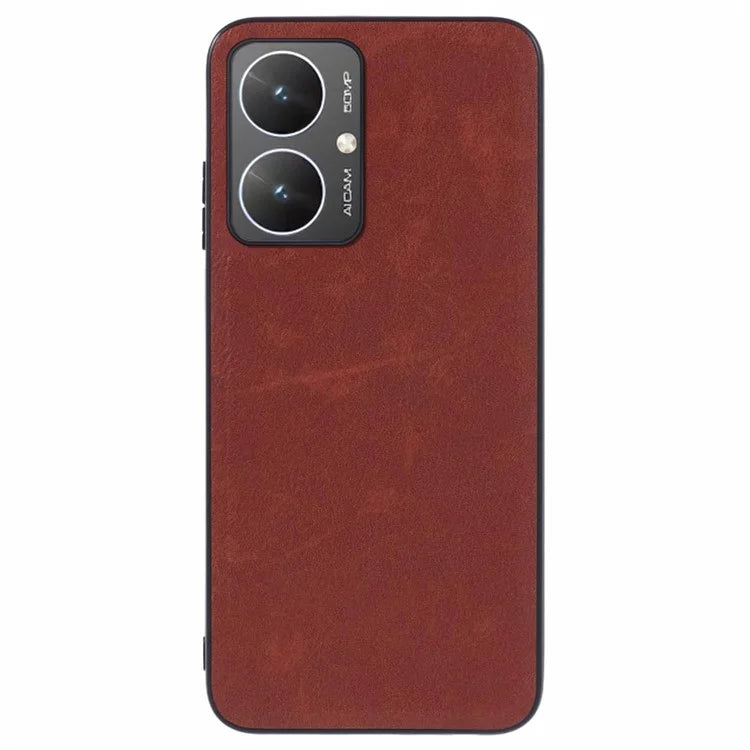 For Xiaomi Poco M6 5G / Redmi 13C 4G / Poco C65 4G Case Retro Style PU Covered Shockproof Phone Case