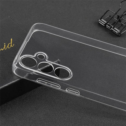For Samsung Galaxy M15 5G Case Clear TPU Slim Phone Cover Camera Lens Protection