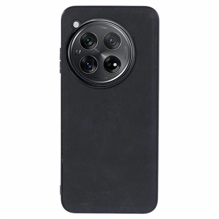 For OnePlus 12 5G Case PU Leather Vintage Phone Back Cover
