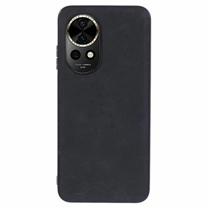 For Huawei nova 12 5G Phone Case Slim Fit Leather Retro Texture Back Cover