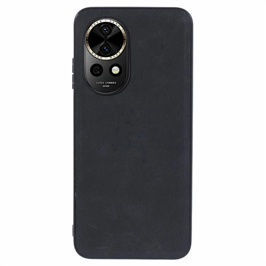 For Huawei nova 12 5G Phone Case Slim Fit Leather Retro Texture Back Cover
