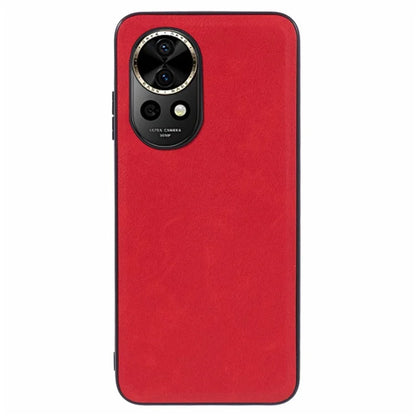 For Huawei nova 12 5G Phone Case Slim Fit Leather Retro Texture Back Cover