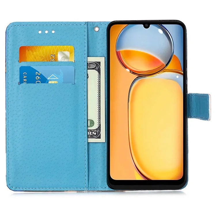 YB Pattern Printing Leather Series-4 for Xiaomi Redmi Note 13 Pro+ 5G Case Wallet Leather Phone Cover