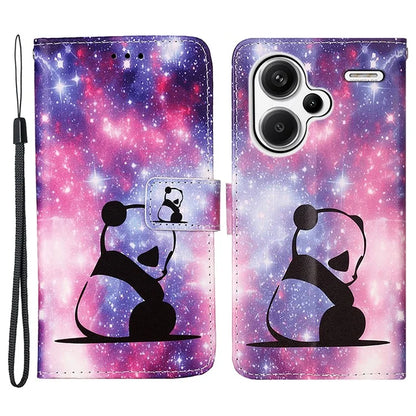 YB Pattern Printing Leather Series-4 for Xiaomi Redmi Note 13 Pro+ 5G Case Wallet Leather Phone Cover