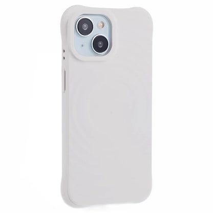 For iPhone 15 Plus Case Fiber Lining Rubberized TPU Phone Cover Compatible with MagSafe