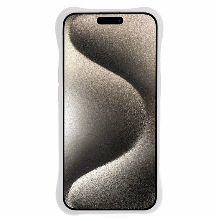 For iPhone 15 Plus Case Fiber Lining Rubberized TPU Phone Cover Compatible with MagSafe