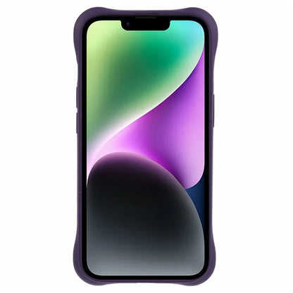 For iPhone 14  Magnetic Case Fiber Lining Drop-proof Soft TPU Phone Cover