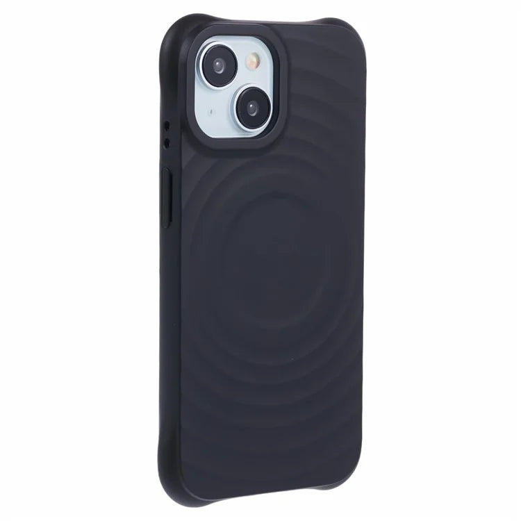 For iPhone 13 Case Compatible with MagSafe Fiber Lining Phone TPU Cover