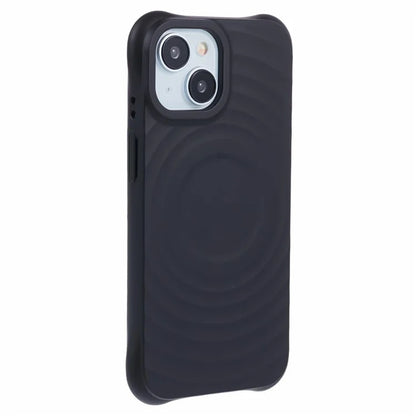 For iPhone 13 Case Compatible with MagSafe Fiber Lining Phone TPU Cover