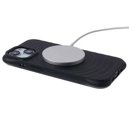 For iPhone 13 Case Compatible with MagSafe Fiber Lining Phone TPU Cover