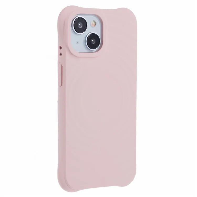 For iPhone 13 Case Compatible with MagSafe Fiber Lining Phone TPU Cover
