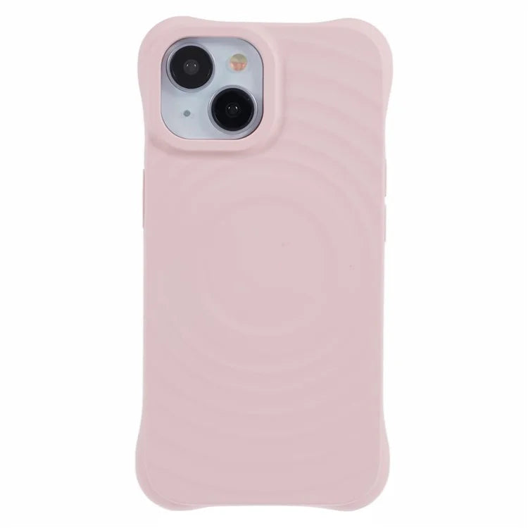 For iPhone 13 Case Compatible with MagSafe Fiber Lining Phone TPU Cover
