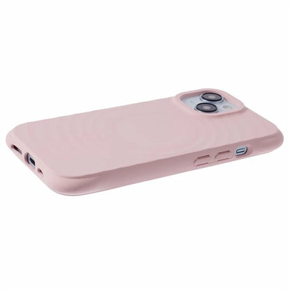 For iPhone 13 Case Compatible with MagSafe Fiber Lining Phone TPU Cover