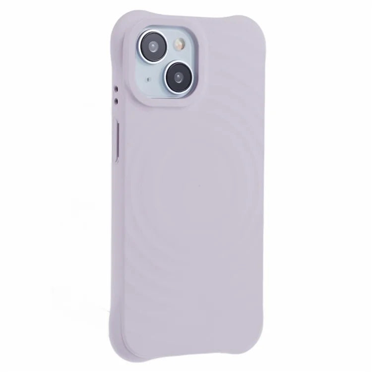 For iPhone 13 Case Compatible with MagSafe Fiber Lining Phone TPU Cover