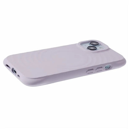 For iPhone 13 Case Compatible with MagSafe Fiber Lining Phone TPU Cover