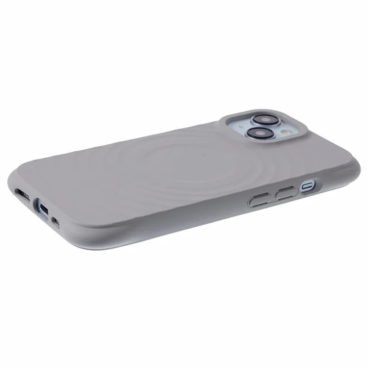 For iPhone 13 Case Compatible with MagSafe Fiber Lining Phone TPU Cover