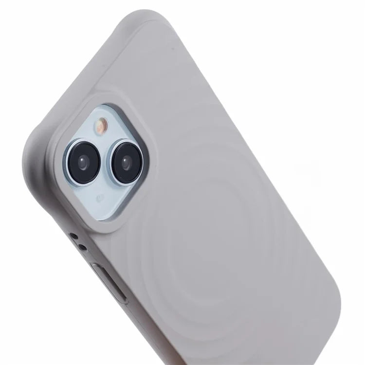 For iPhone 13 Case Compatible with MagSafe Fiber Lining Phone TPU Cover