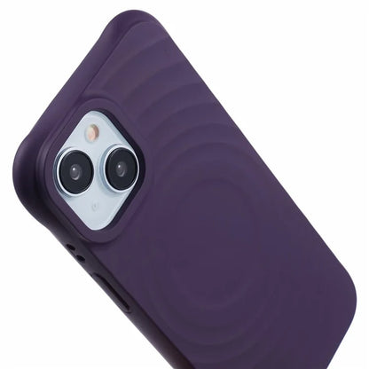 For iPhone 13 Case Compatible with MagSafe Fiber Lining Phone TPU Cover