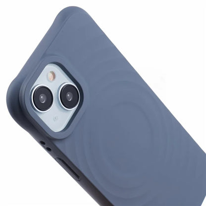 For iPhone 13 Case Compatible with MagSafe Fiber Lining Phone TPU Cover