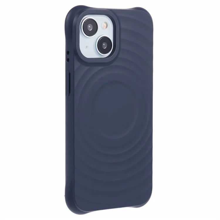 For iPhone 13 Case Compatible with MagSafe Fiber Lining Phone TPU Cover