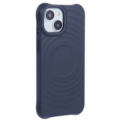 For iPhone 13 Case Compatible with MagSafe Fiber Lining Phone TPU Cover