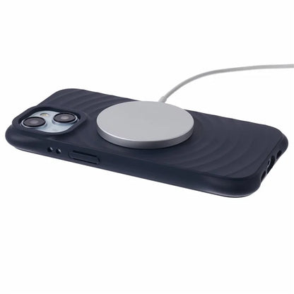 For iPhone 13 Case Compatible with MagSafe Fiber Lining Phone TPU Cover