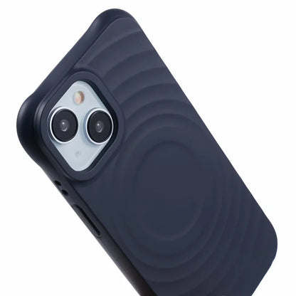 For iPhone 13 Case Compatible with MagSafe Fiber Lining Phone TPU Cover