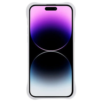 For iPhone 14 Pro Magntic Case Fiber Lining Rubberized TPU Back Cover Drop Protection