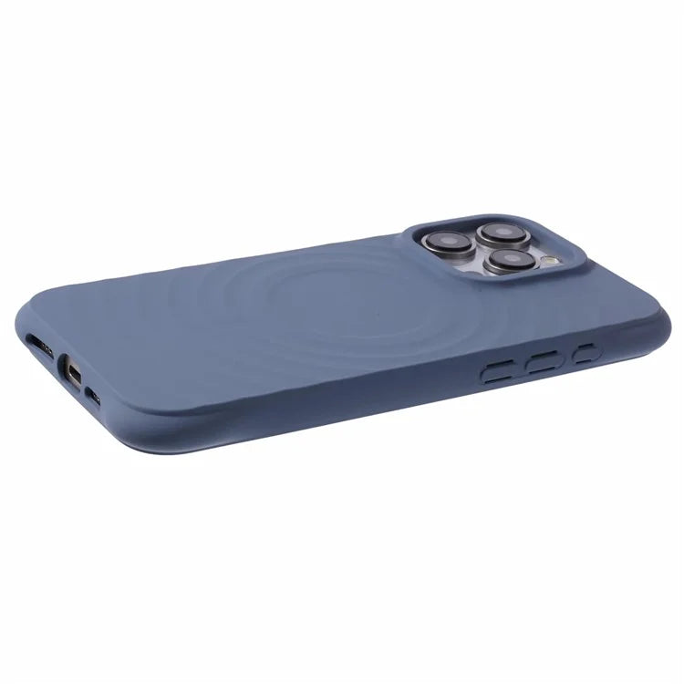 For iPhone 13 Pro Max TPU Case Compatible with MagSafe Fiber Lining Protective Cover