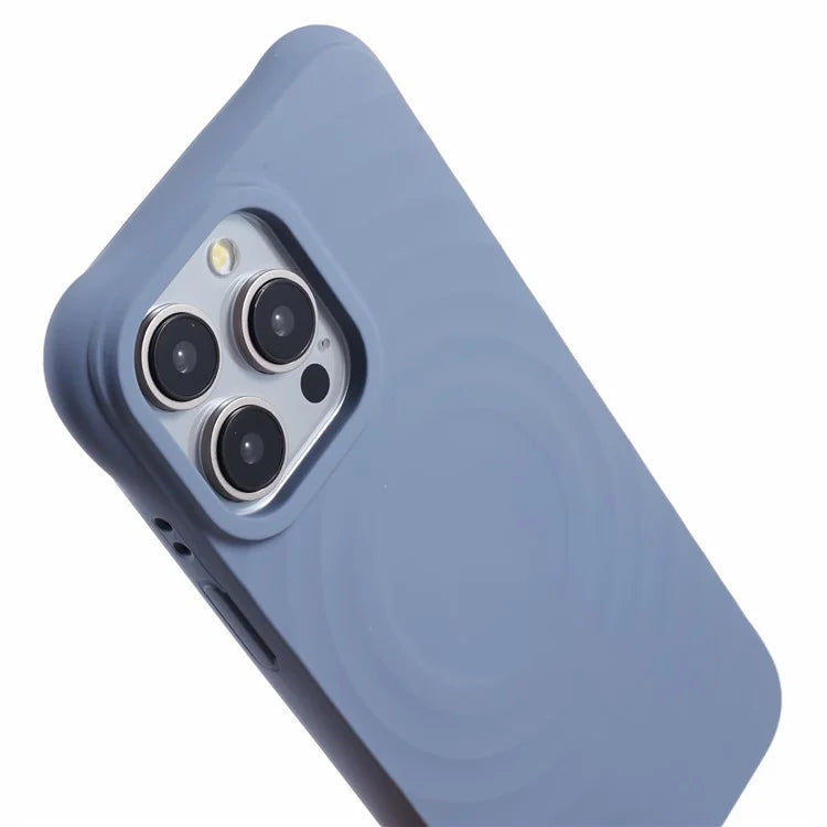 For iPhone 13 Pro Max TPU Case Compatible with MagSafe Fiber Lining Protective Cover